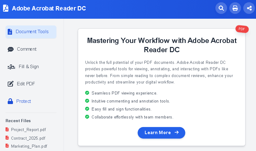Adobe Acrobat Reader DC