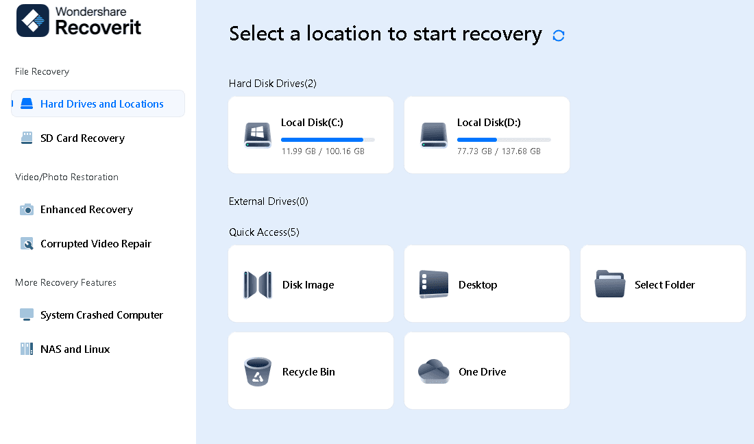 Wondershare Recoverit