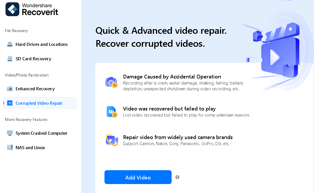 Wondershare Recoverit Data Recovery Software