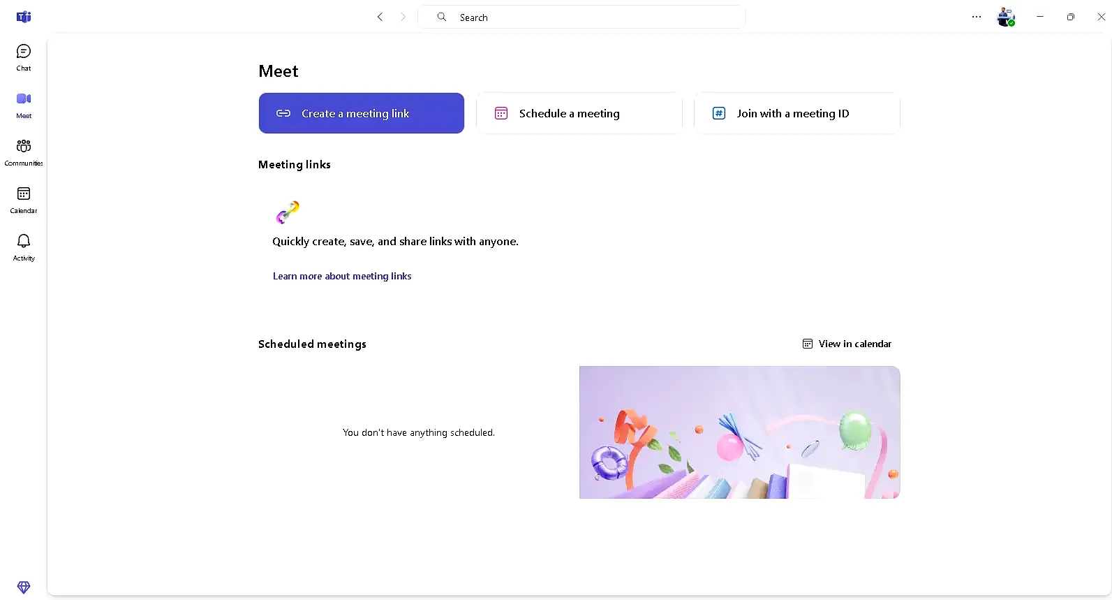 Joining a Meeting from an Invitation Link