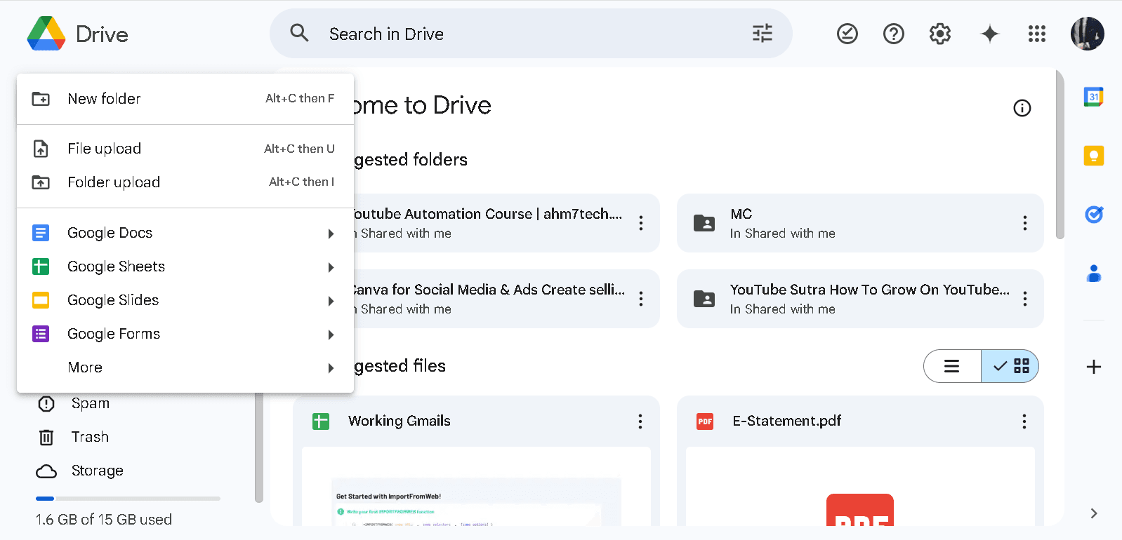 How to Add Photos in google drive 